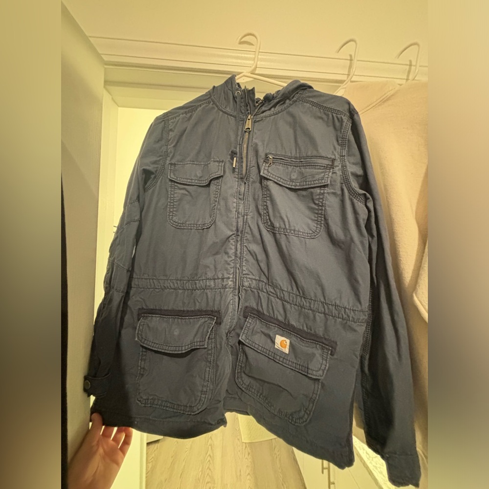 Carhartt El Paso Utility Jacket in blue size M (8/10)
